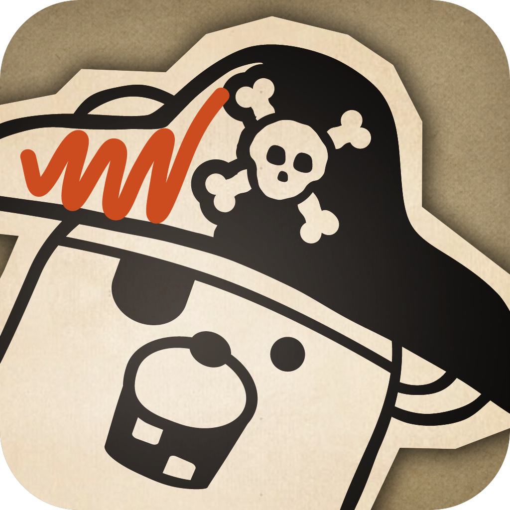 Pirate Scribblebeard's Treasure by Kidoodle - Your child's drawings come to life as they tell the story!